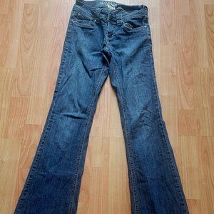 Hydraulic Blue Jeans Super Low Metro Low Rise Boot Cut 